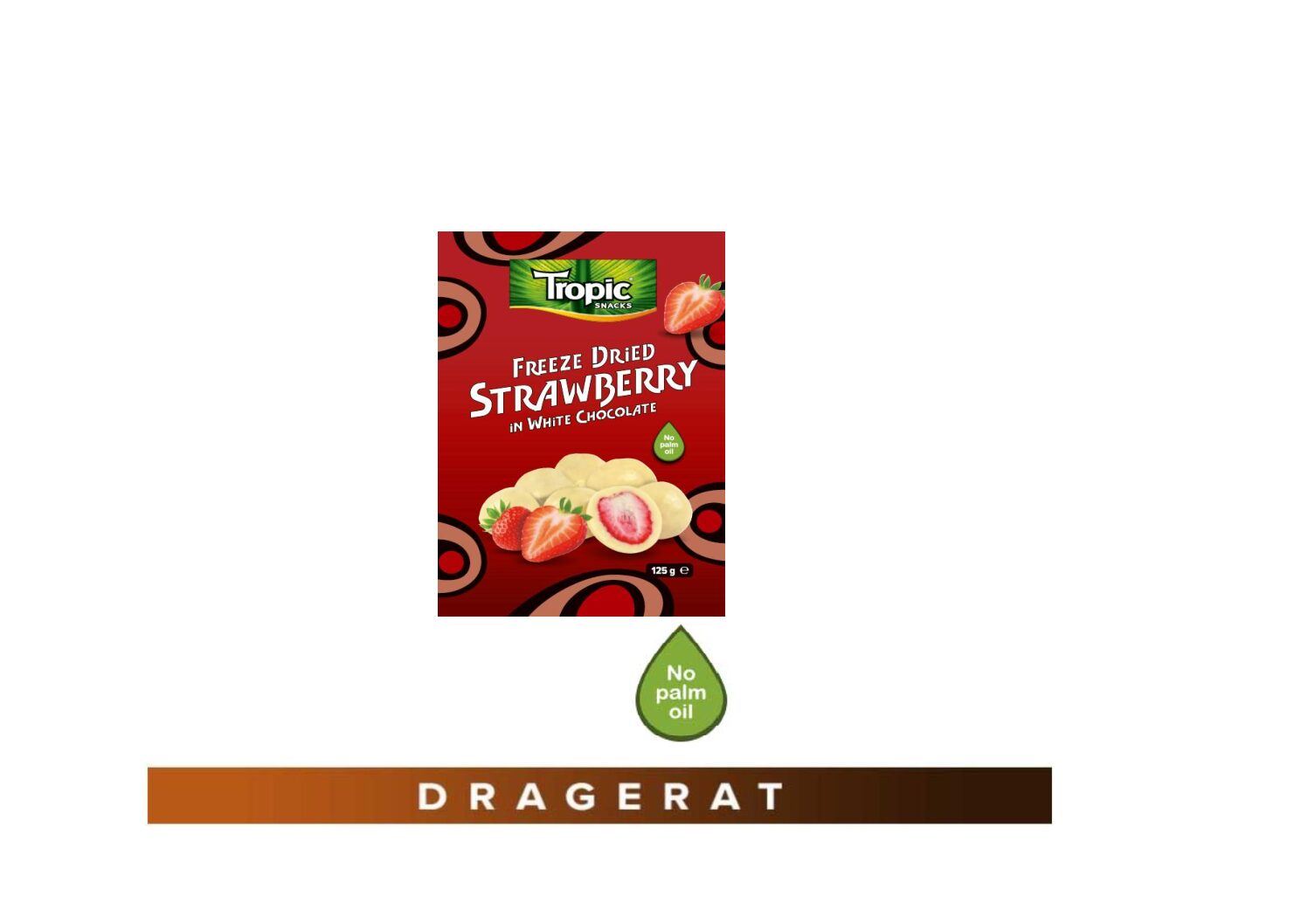 Freeze dried Strawberry in White Chocolate