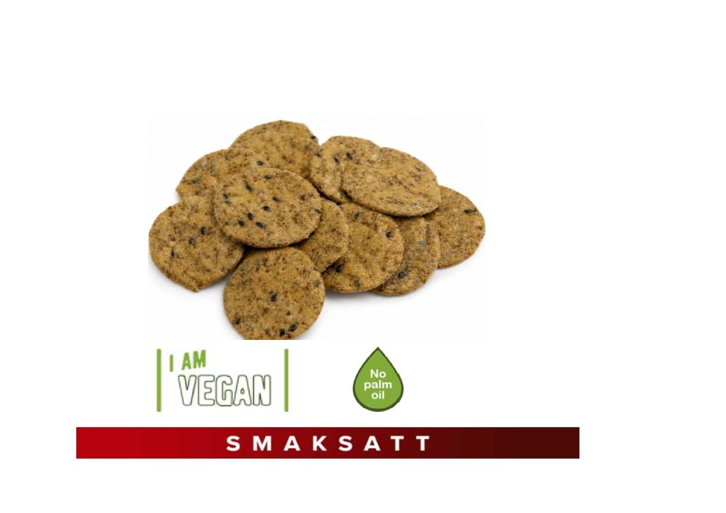 Sesame Crackers Black Pepper